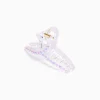 BERSHKA Barrette transparente Violet Clearance