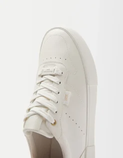 BERSHKA Baskets basiques homme Blanc Fashion
