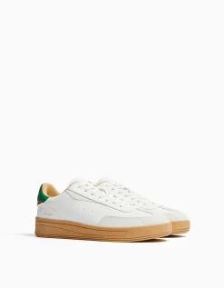 BERSHKA Baskets style rétro Multicouleur Best