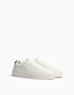 BERSHKA Baskets style rétro homme Blanc Store