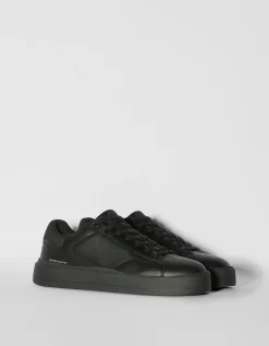 BERSHKA Baskets unies homme Noir Shop