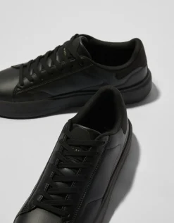 BERSHKA Baskets unies homme Noir Shop