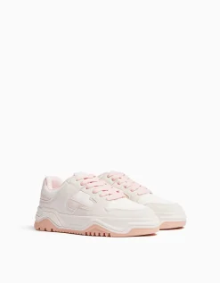 BERSHKA Baskets volume Sable Online