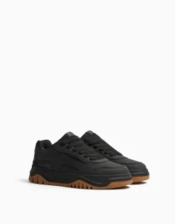 BERSHKA Baskets volume homme Noir Best Sale