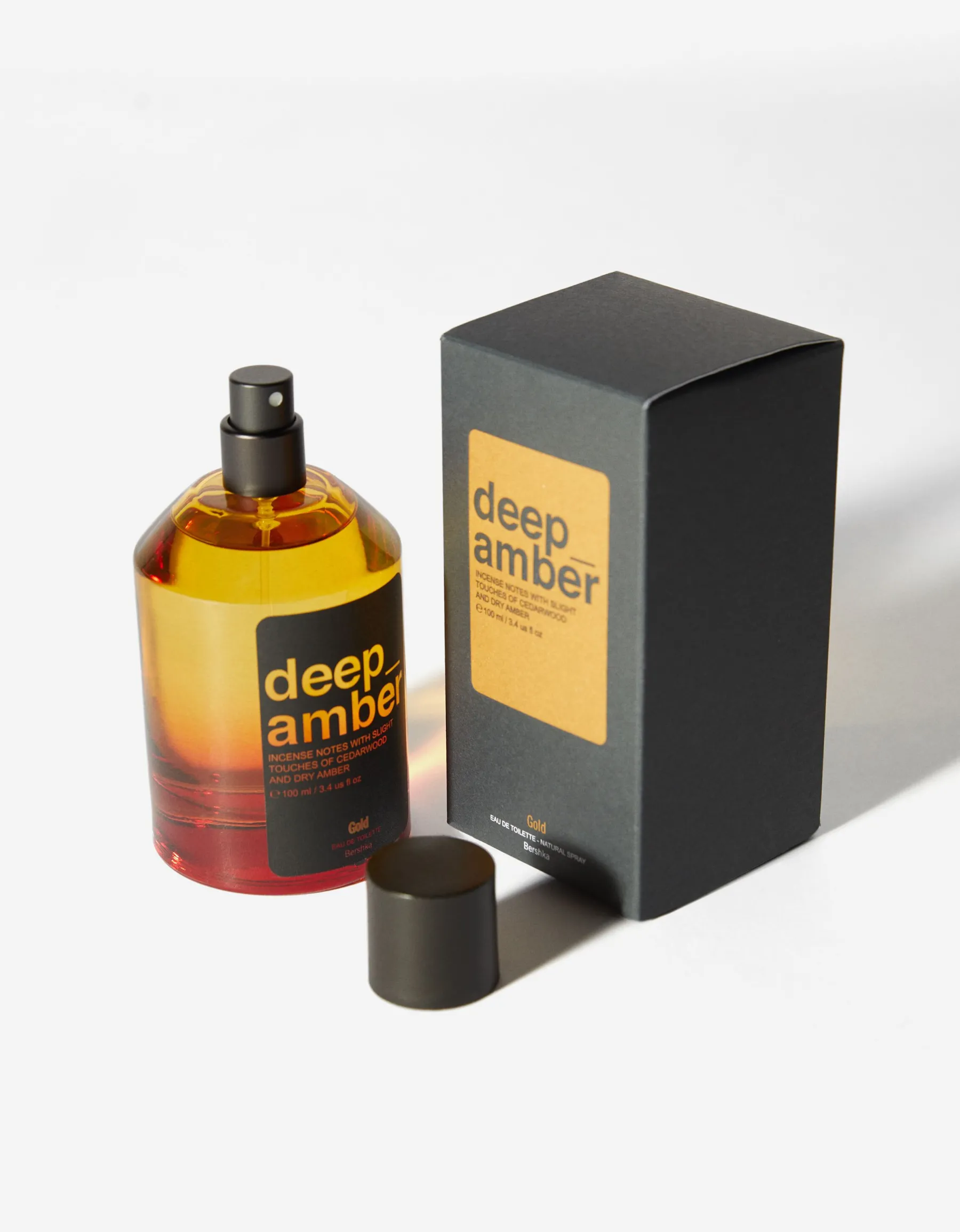 BERSHKA Deep Ambar Eau de Toilette 100 ml Orange Online