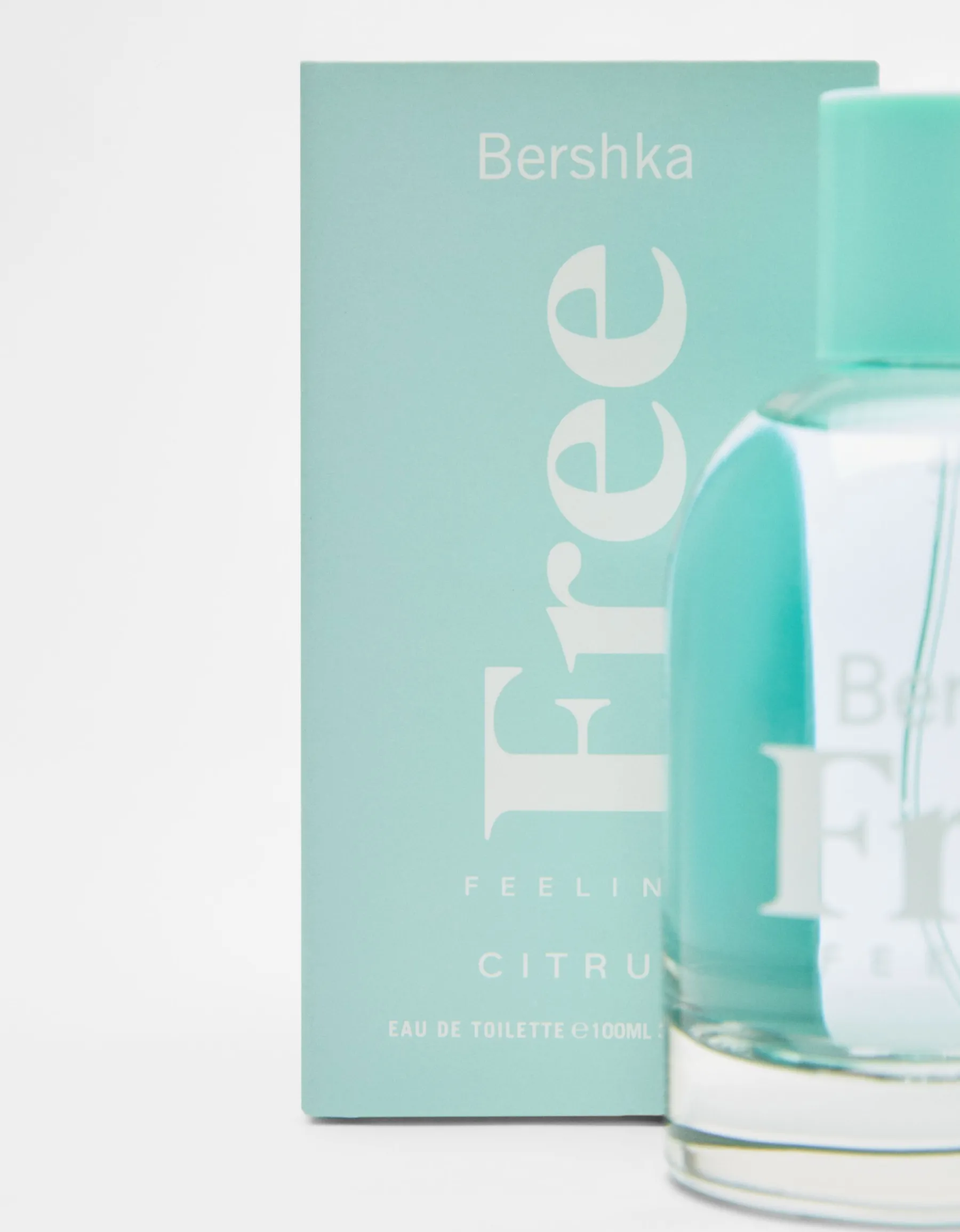 BERSHKA Eau de Toilette Free Feeling 100 ml Vert Store