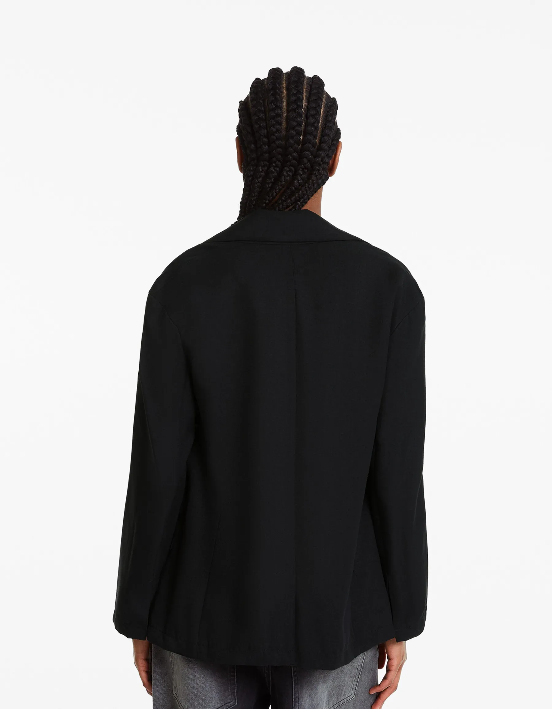 BERSHKA Blazer fluide coupe féminine Pierre Fashion