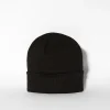 BERSHKA Bonnet basic Noir Hot
