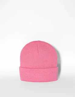 BERSHKA Bonnet basic Rose Clearance
