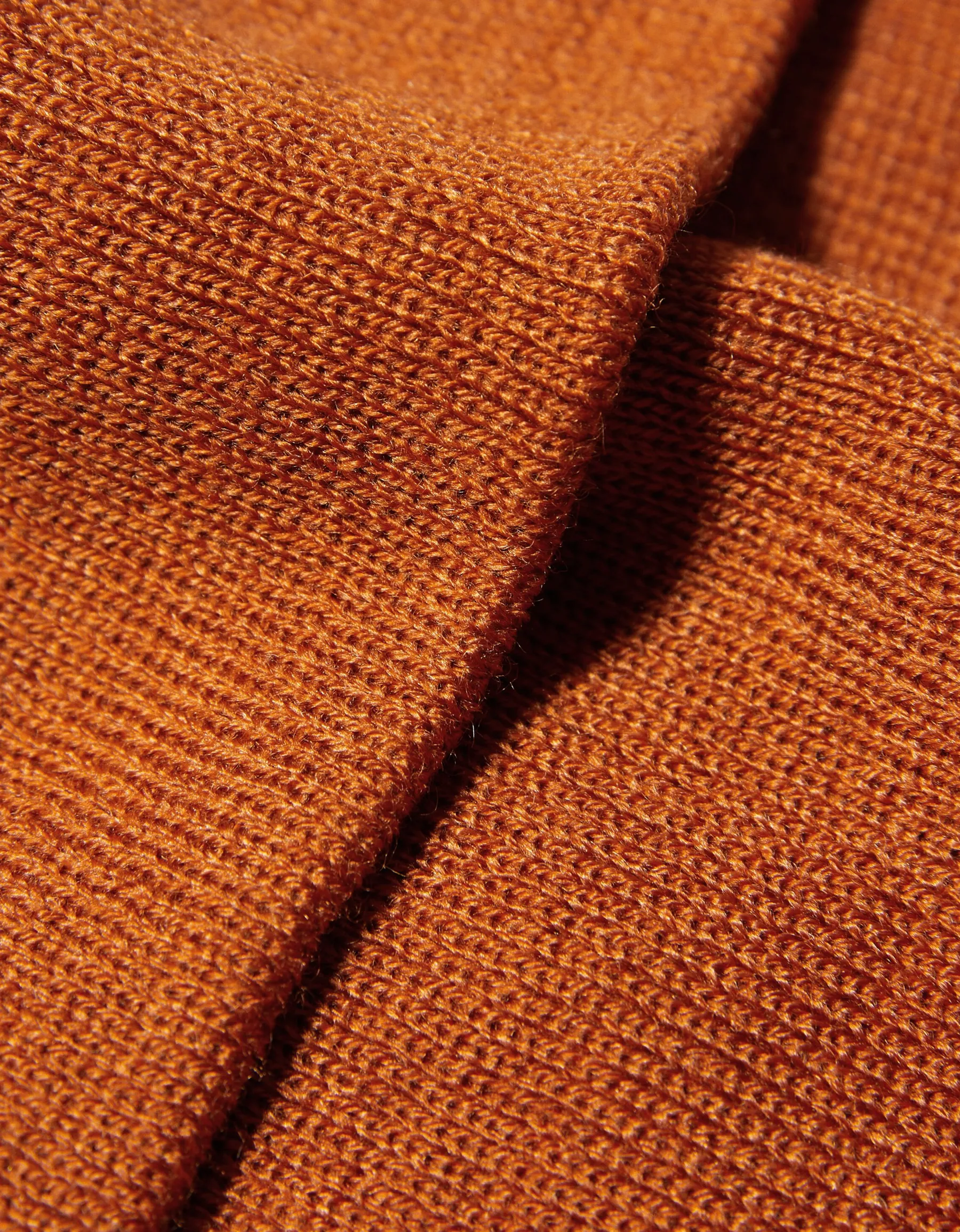 BERSHKA Bonnet basic Camel New