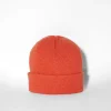 BERSHKA Bonnet court Orange Sale