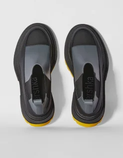 BERSHKA Bottines plates semelle colorée Multicouleur Fashion
