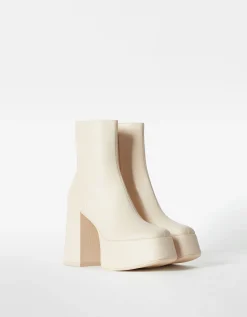 BERSHKA Bottines talon plateforme XL Noir Online