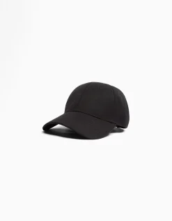 BERSHKA Casquette basique Noir Sale