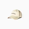 BERSHKA Casquette brodée Sable Clearance