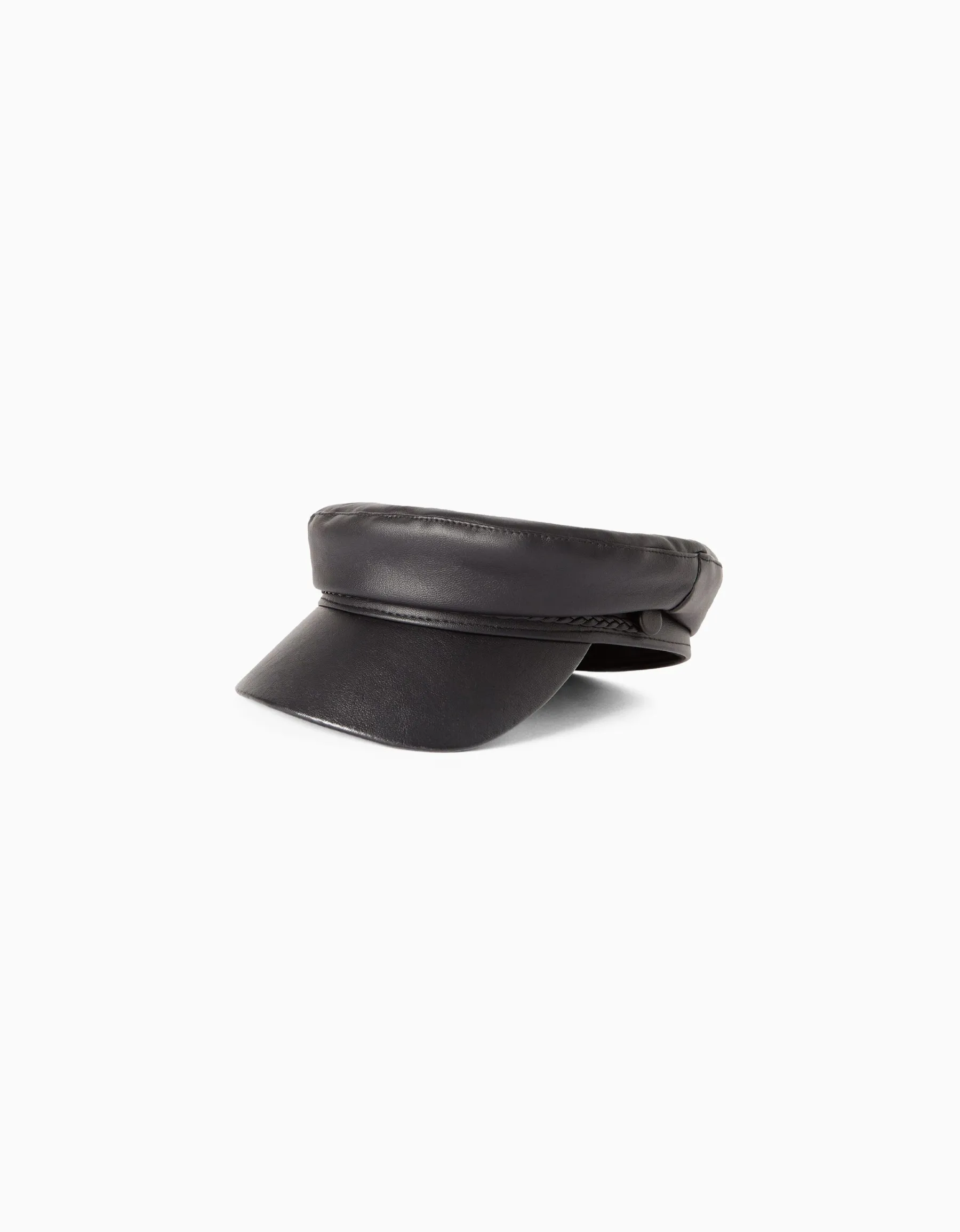 BERSHKA Casquette de marin Noir Store