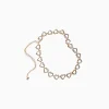 BERSHKA Ceinture chaîne cœur Or Best Sale