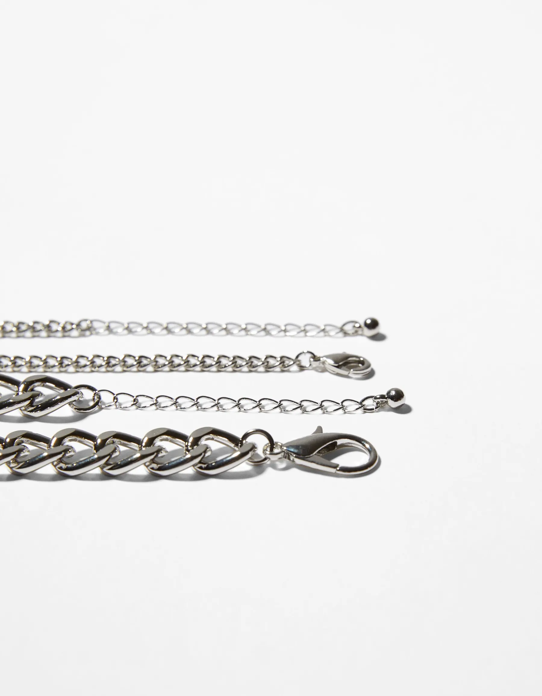 BERSHKA Collier croix Argent Flash Sale