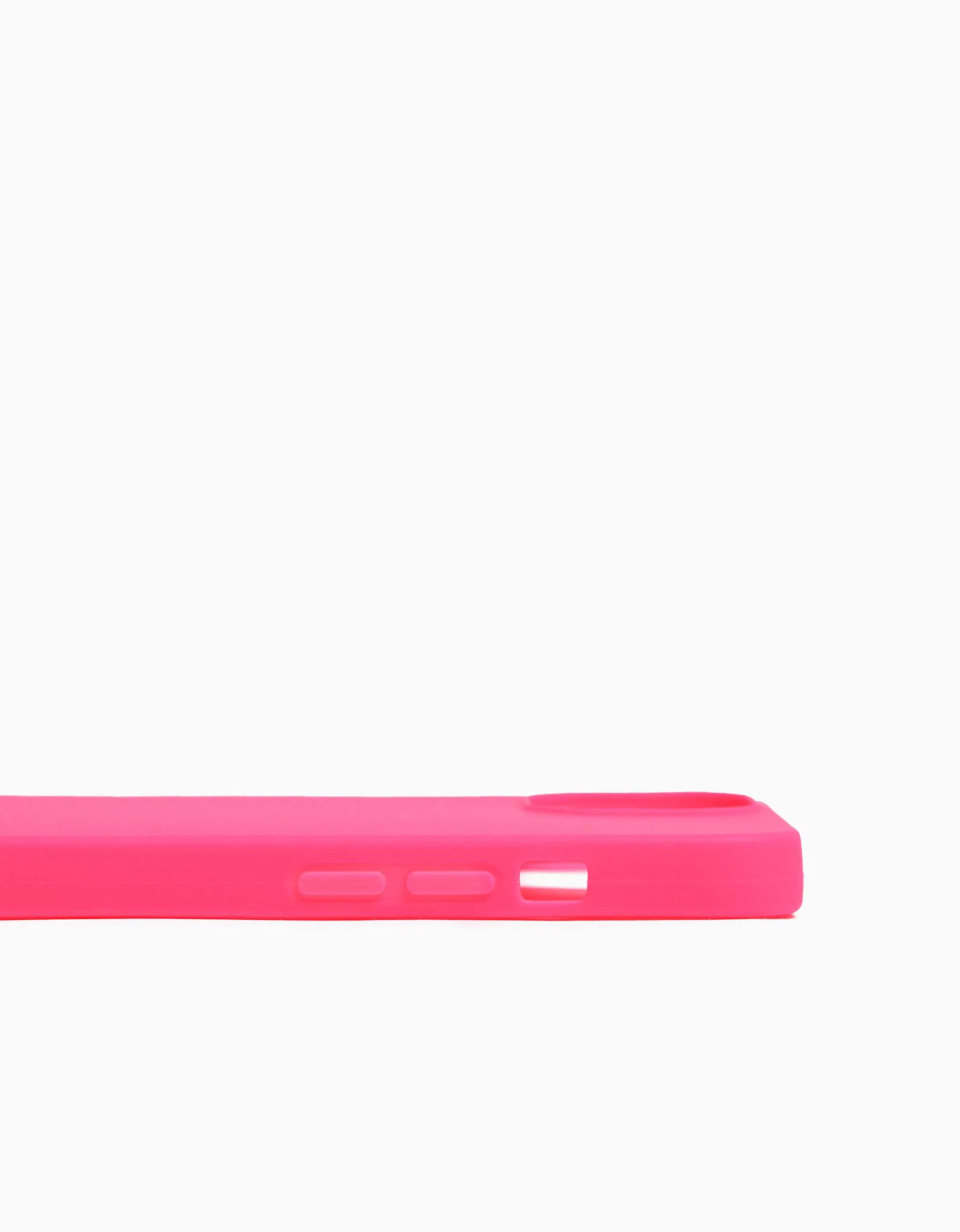 BERSHKA Coque mobile iPhone colorée Fuchsia New