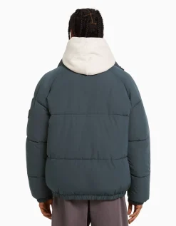 BERSHKA Doudoune Blanc cassé Best Sale