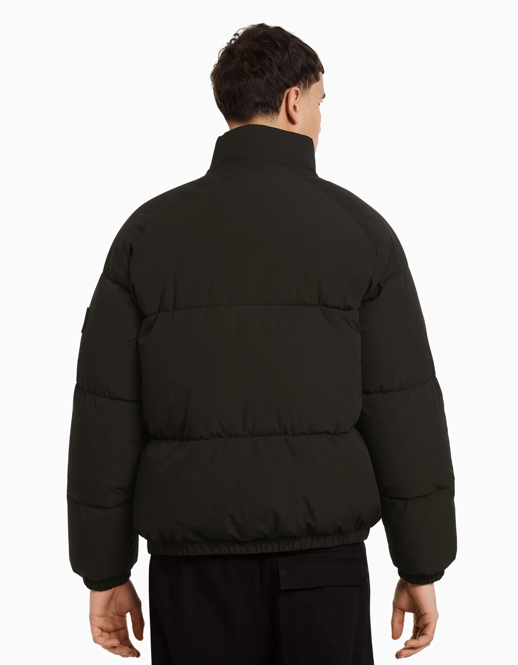 BERSHKA Doudoune Blanc cassé Clearance