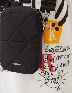 BERSHKA Housse téléphone matelassée Écru Store