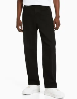 BERSHKA Jean baggy Bleu lavé Best Sale