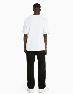 BERSHKA Jean baggy Bleu lavé Best Sale