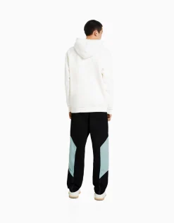 BERSHKA Jean baggy racing Bleu Sale