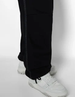 BERSHKA Jean parachute Bleu New