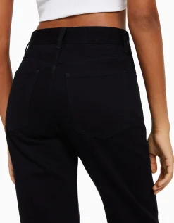 BERSHKA Jean straight Bleu clair New