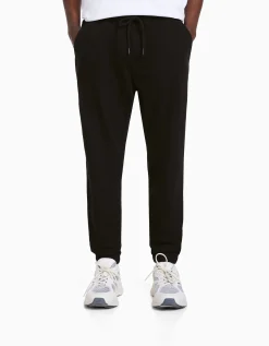 BERSHKA Jeans jogger Bleu lavé Discount