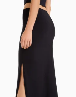 BERSHKA Jupe midi Noir New