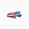 BERSHKA Lot 2 barrettes caoutchoutées détail Bleu clair Best Sale