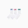 BERSHKA Lot 3 paires de chaussettes Super Nanas Blanc Store