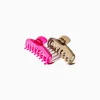 BERSHKA Lot 2 pinces à cheveux de couleur Marron Cheap