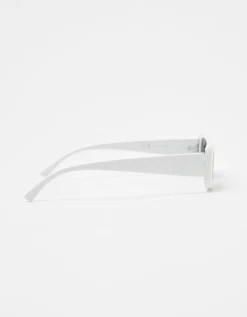 BERSHKA Lunettes de soleil Blanc Store