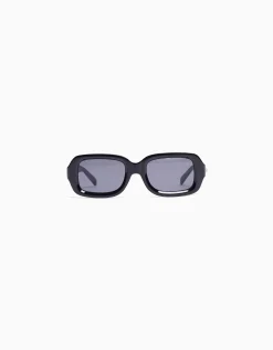 BERSHKA Lunettes de soleil ovales Orange Store