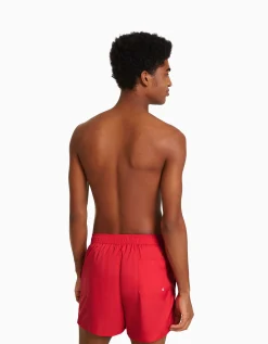 BERSHKA Maillot de bain basique Bleu turquoise Clearance