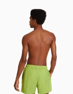 BERSHKA Maillot de bain basique Bleu turquoise Fashion