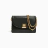 BERSHKA Mini-sac épaule carré détail Écru Cheap