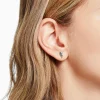 BERSHKA Pack 9 boucles d’oreilles ear cuff edgy Argent Fashion