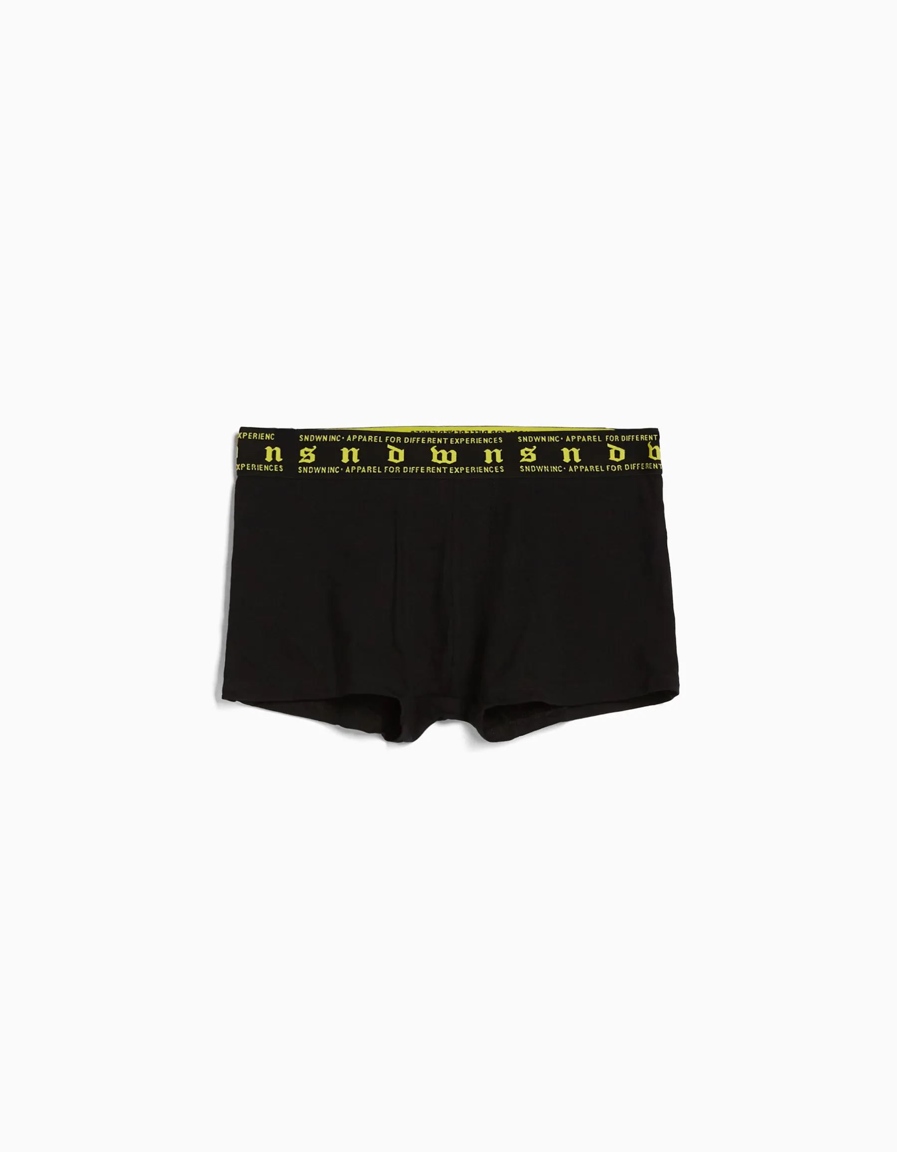 BERSHKA Pack 3 boxers taille imprimée fluo Noir Clearance