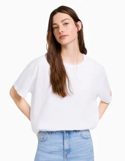 BERSHKA Pack 2 T-shirts oversize manches courtes Multicouleur Shop