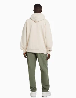 BERSHKA Pantalon cargo stoppeurs Kaki Fashion