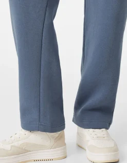 BERSHKA Pantalon molleton wide leg Blanc cassé Shop