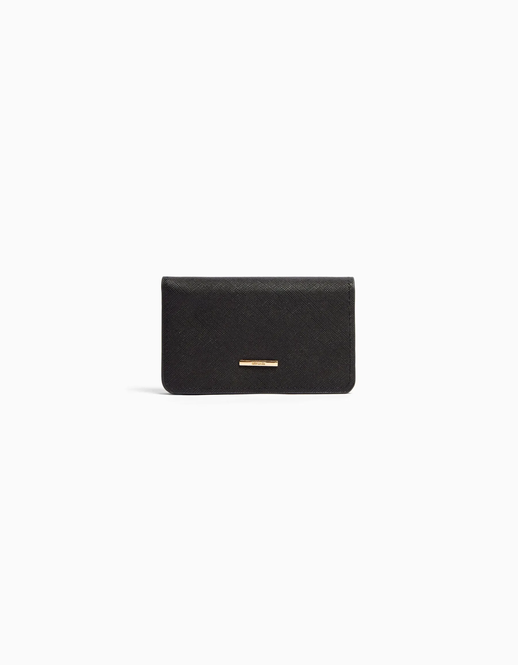 BERSHKA Porte-monnaie basic Noir Fashion