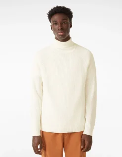 BERSHKA Pull à col roulé Noir Outlet