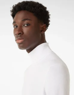 BERSHKA Pull à col roulé Noir Best Sale