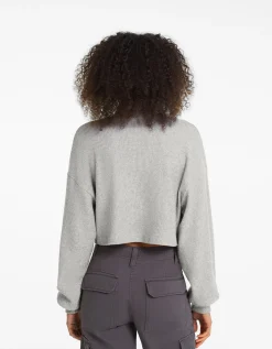 BERSHKA Pull cropped Vert Best